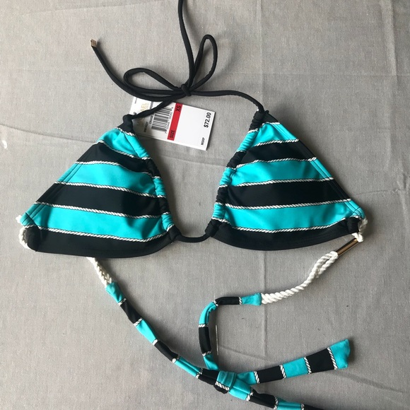 Michael Kors Other - NWT micheal Kors triangle bikini top size XS
